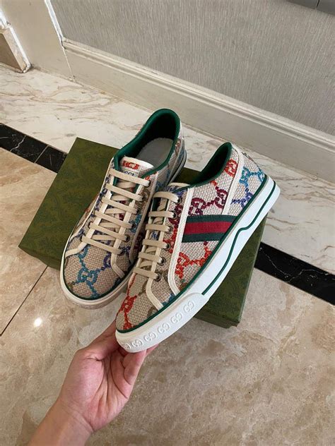 pictures of fake gucci sneakers|gucci knockoff sneakers.